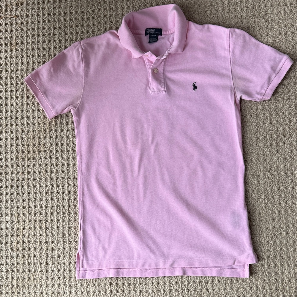 Polo by Ralph Lauren Kids Light Pink Polo Shirt